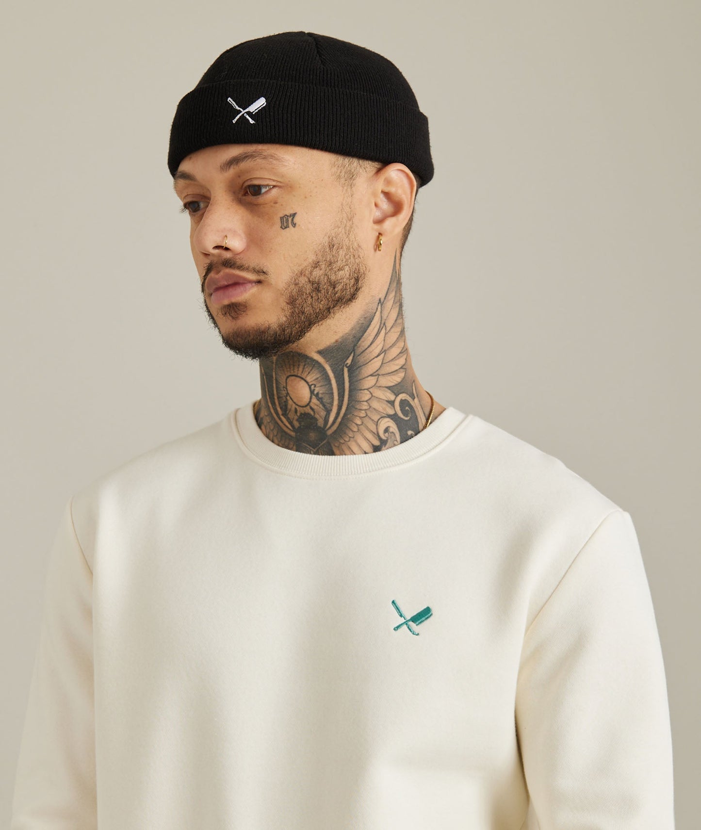 Inked Blades Crew Neck