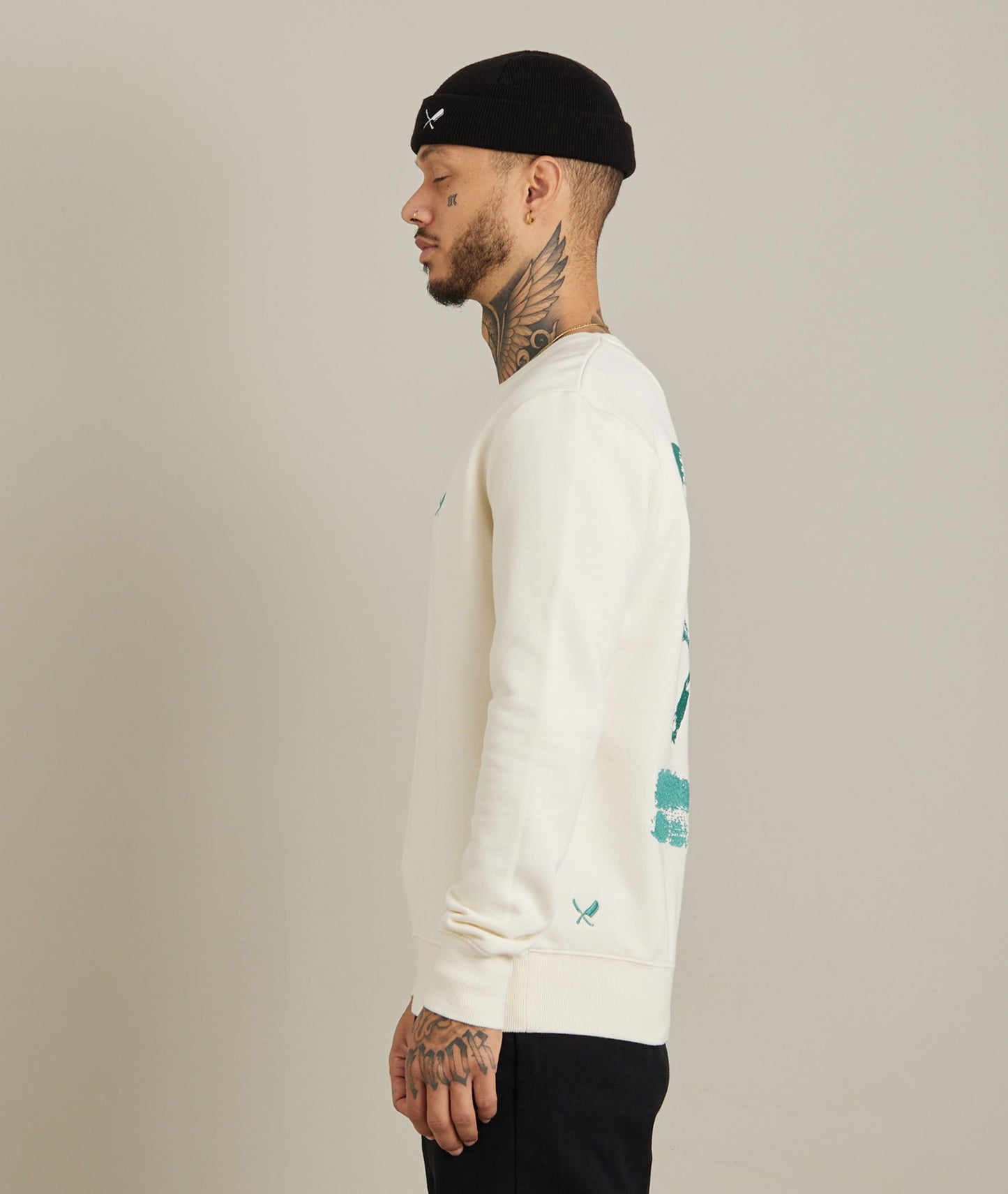 Inked Blades Crew Neck