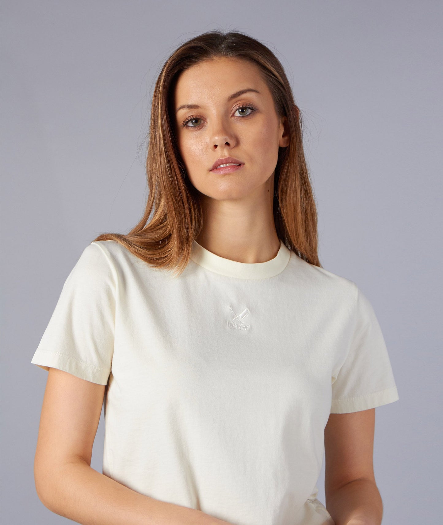WMN Cropped Round Neck
