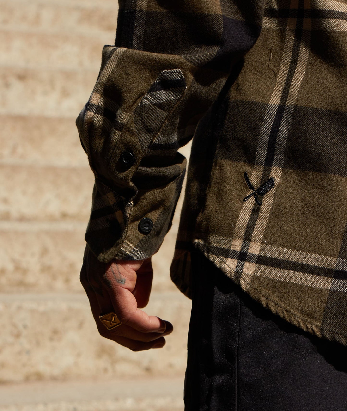 Inked Blades Flannel