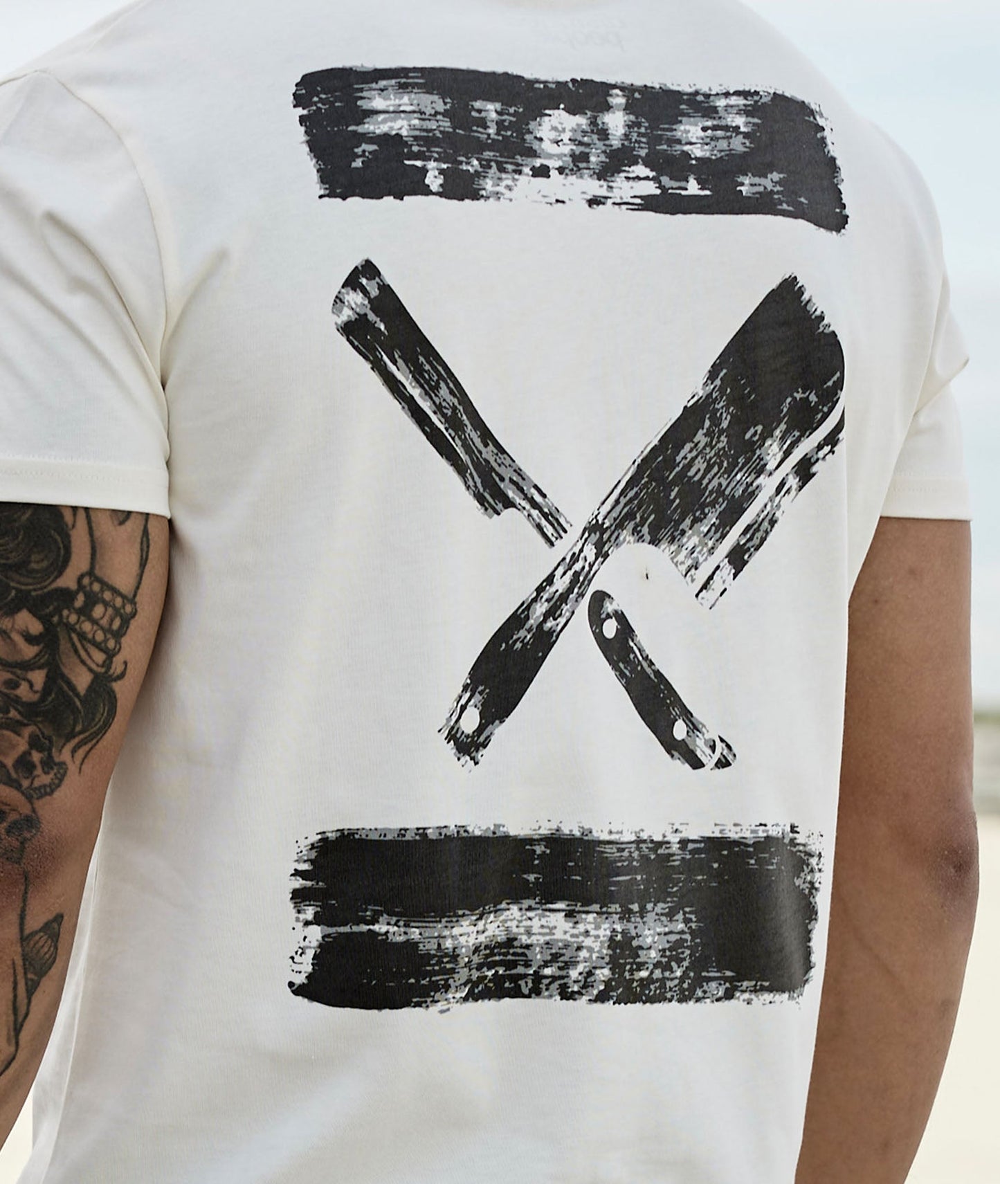 Inked Blades Crew Neck