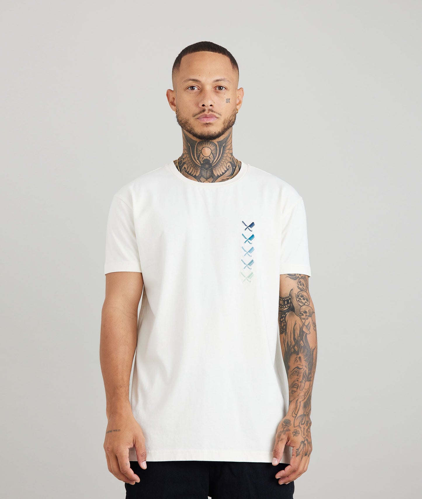 Multiblades Crew Neck