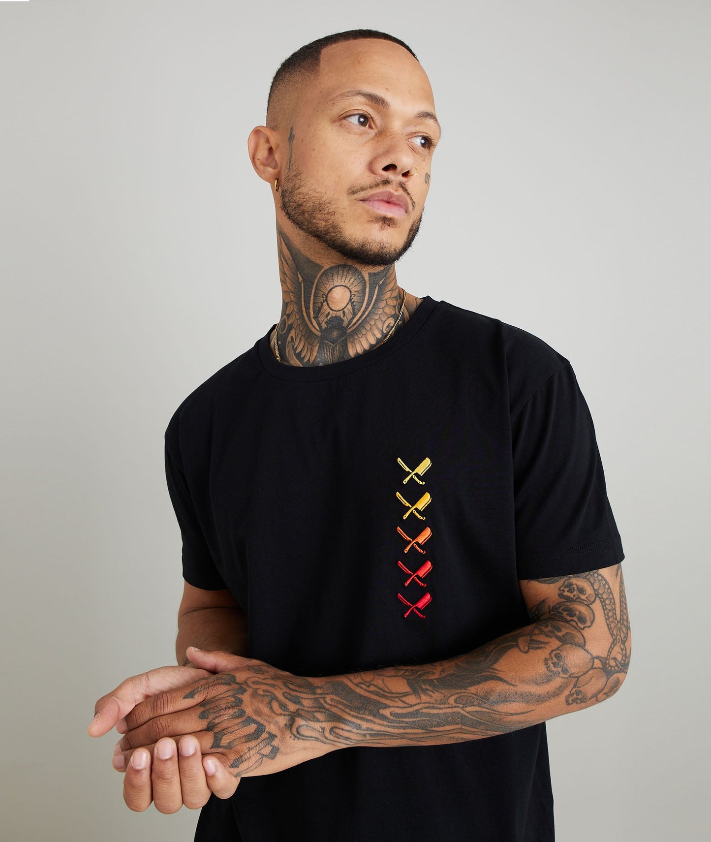 Multiblades Crew Neck