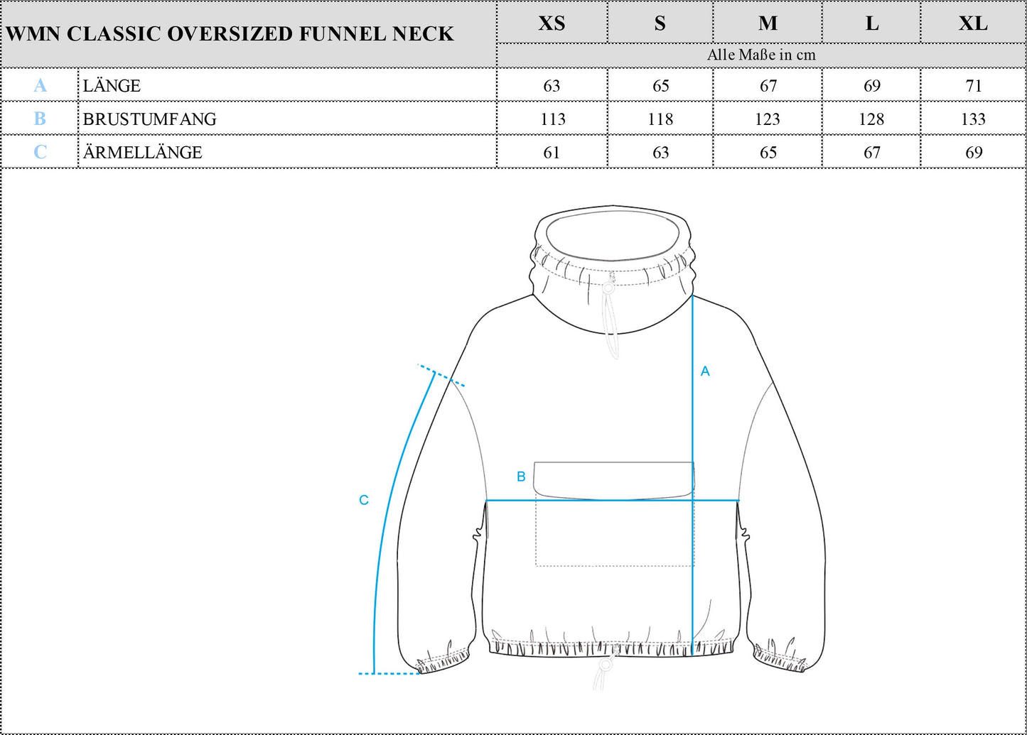 WMN Classic Funnel Neck
