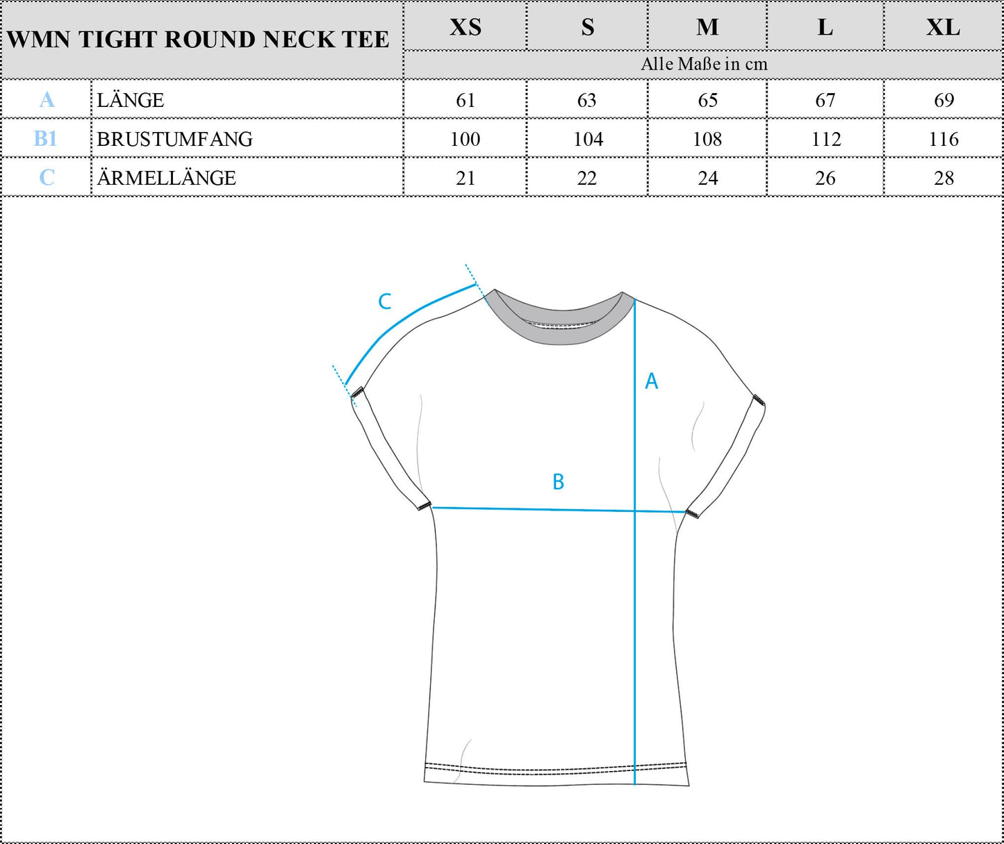 WMN Classic Tight Round Neck