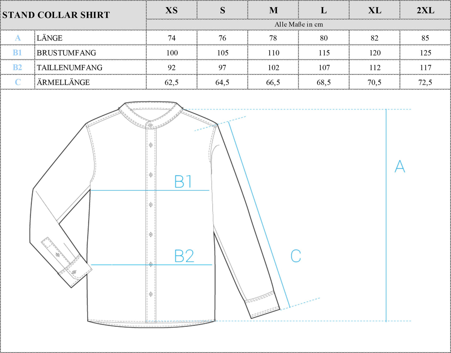 A x DP Stand Collar