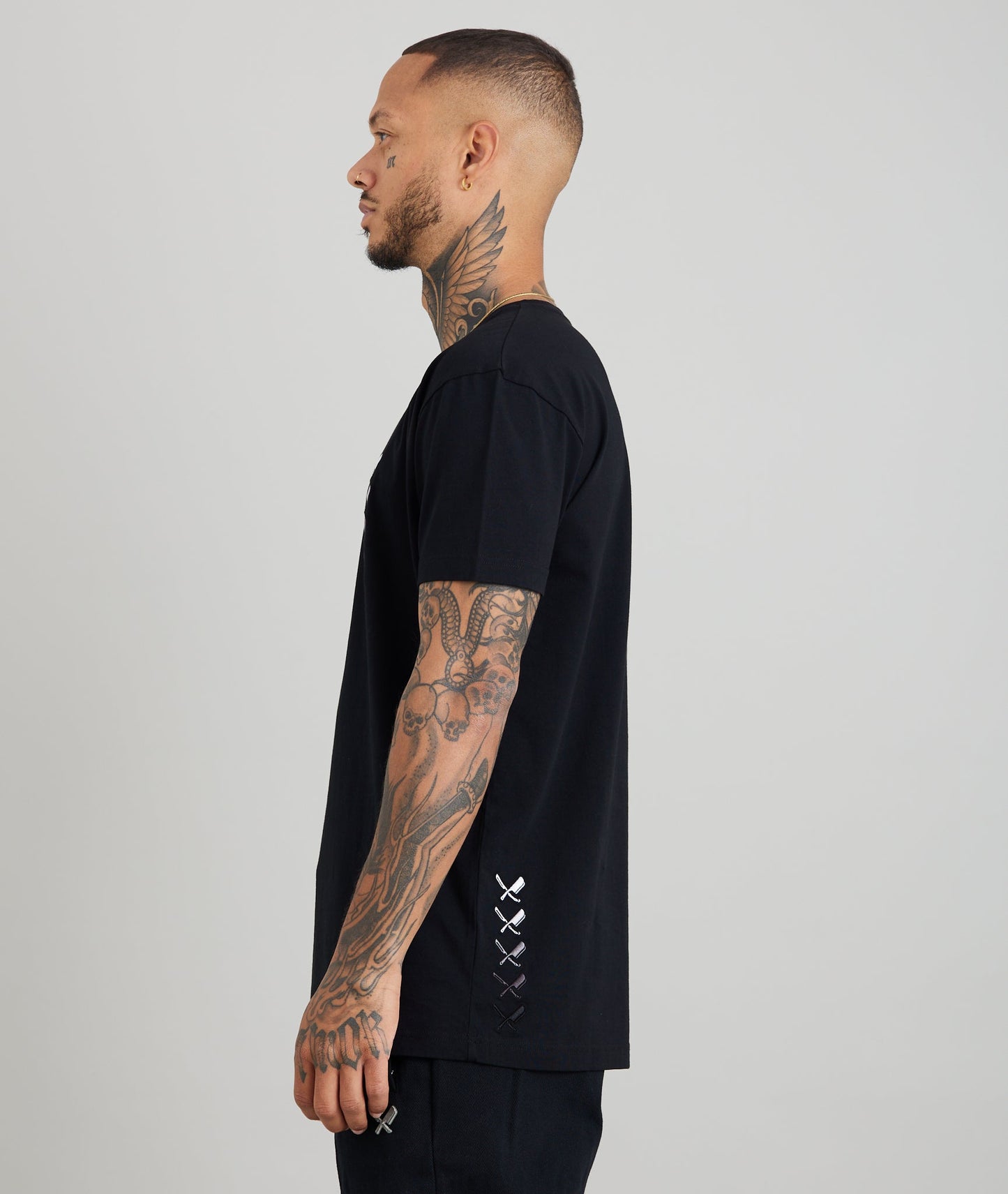 Multiblades Crew Neck