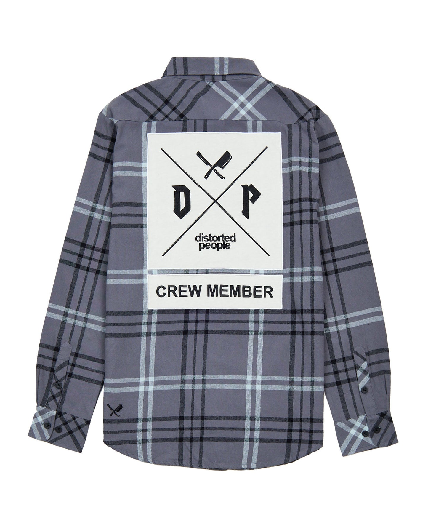 Intersect Patched Flannel
